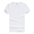 Men T-shirt Sublimation Blanks White Modal 100% Polyester Sublimation T Shirt Wholesale Stock Solf Touch