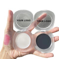 New Arrival Private Label Tinted Natural Face Makeup Cheek Lip Vegan Blusher Black White Magic PH Color Changing Cream Blush