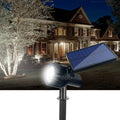 Large Size LED Solar Rechargeable Outdoor Shock Lights Garden Laser Lighting Lawn Lights