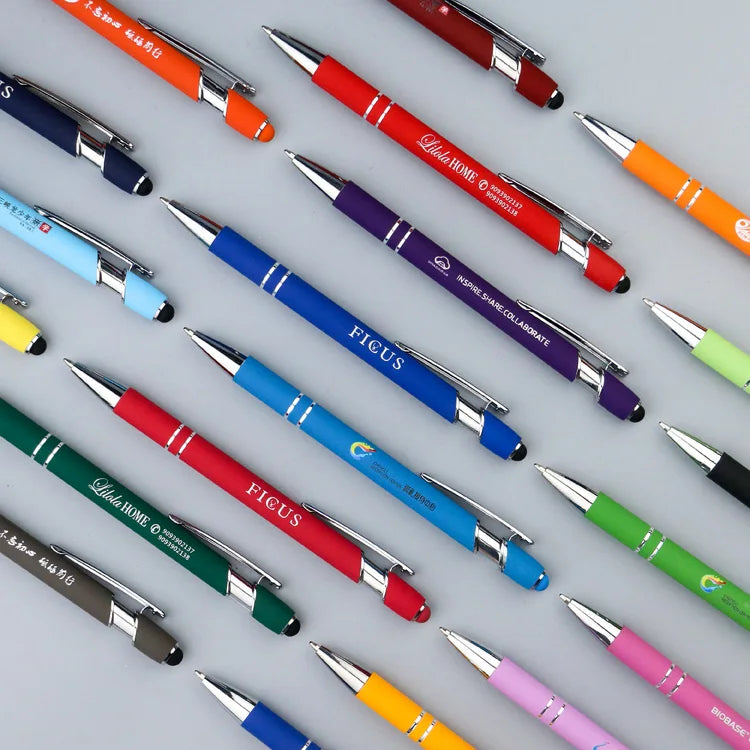 BKS Factory Direct Cheap Advertising Ballpoint Pen Metal Ball Point Pen Promotional Ball Pen Pen Business Gift Custom Logo 1.0MM