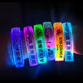 Custom Logo LED Light up Wedding Bracelet  RFID/NFC Wristband for Party Promotion Gifts