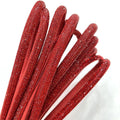 S577 1cm Luxury Crystal Strip Diamond Rhinestone Cord Wholesale Crystal Rhinestone Rope for Shoe