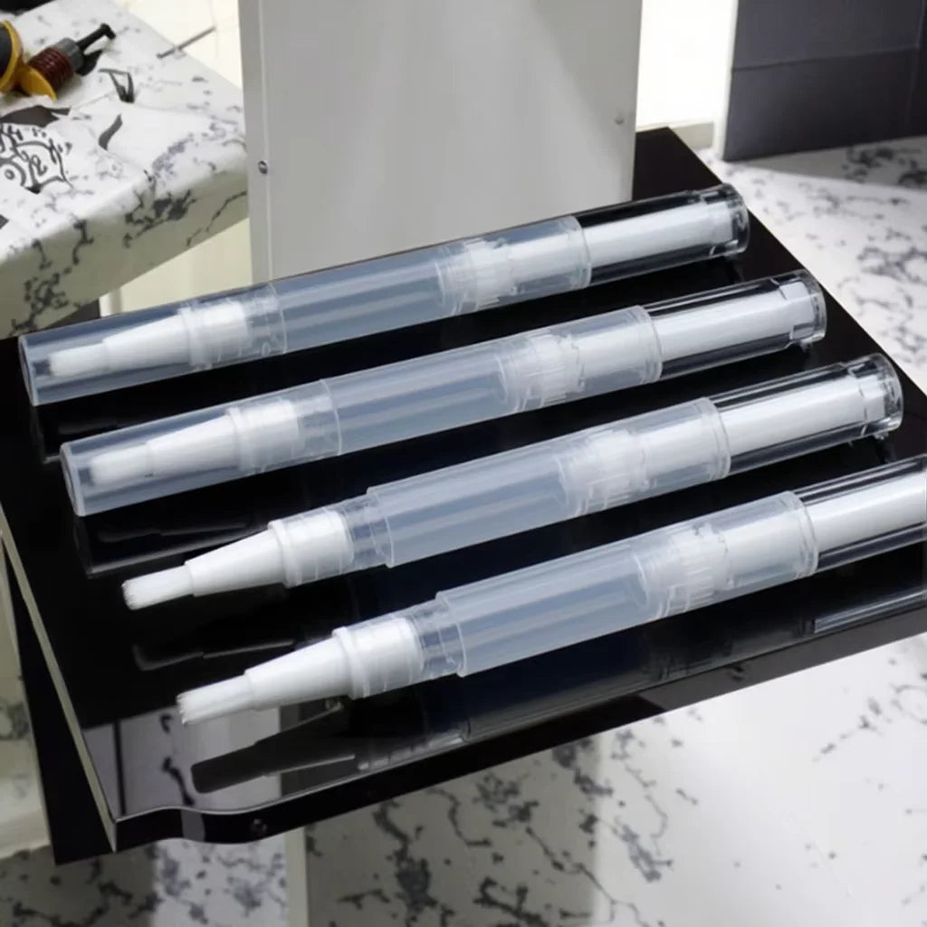 Refillable 2ml 5ml Plastic Screen Printed Lip Gloss Containers and Lip Balm Bottles Empty Lipstick Tubes 100pcs Cosmetic