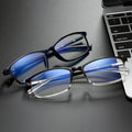 Finished -1.00 to -6.00 Optical Anti Blue Light Blocking Nearsighted Glasses Women Men Fashion Prescription Myopia Glasses