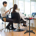 Foshan Antlu Modern Portable Metal Barber Salon Trolley Cart with Wheels for Barber Shop and Beauty Salon Use