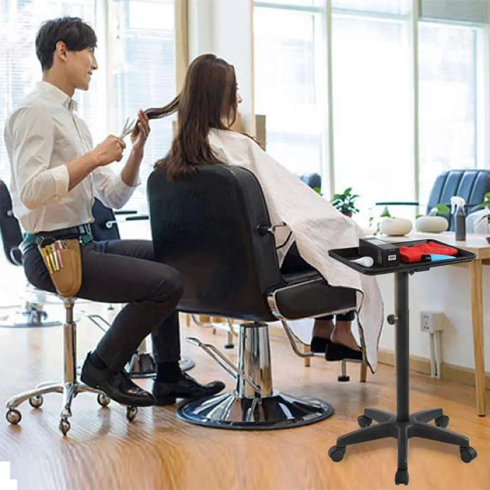 Foshan Antlu Modern Portable Metal Barber Salon Trolley Cart with Wheels for Barber Shop and Beauty Salon Use