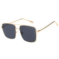 Wholesale Metal Frame Custom logo Sunglasses Retro square Sunglasses
