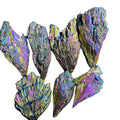 Wholesale Natural Aura Black Kyanite Stone for Home Decoration