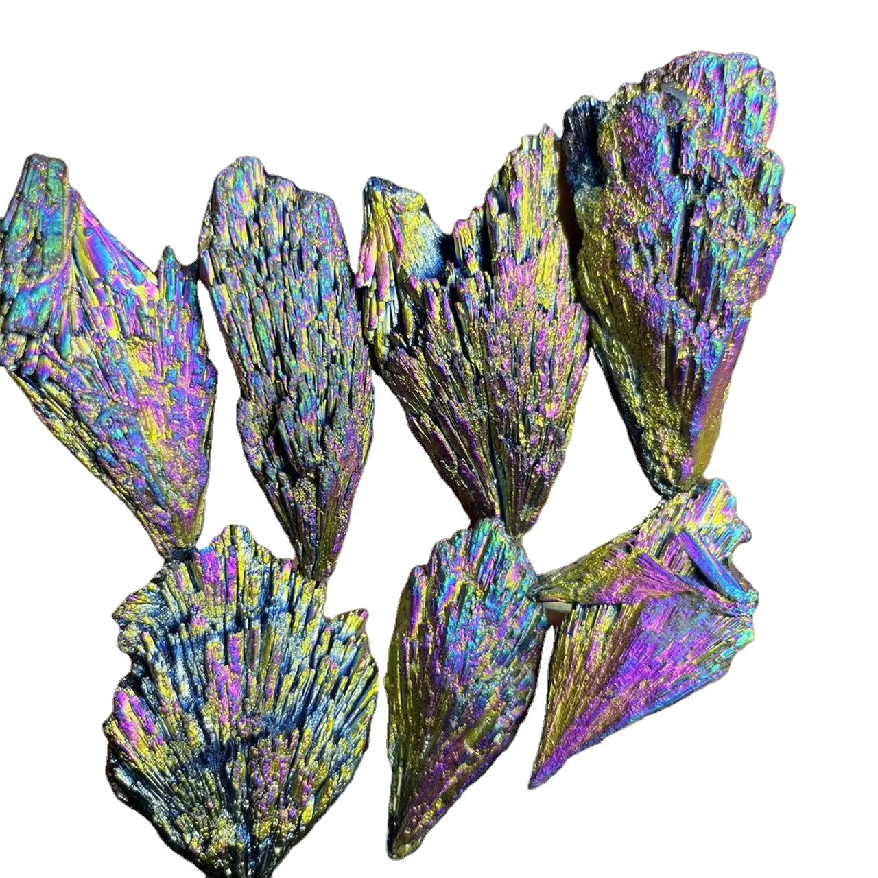 Wholesale Natural Aura Black Kyanite Stone for Home Decoration