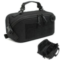 Tactical Pouch for Men with Wide Open Design Travel Toiletry Organizer for Gadget Gear EDC Tool Molle Admin Pouches for Outdoor
