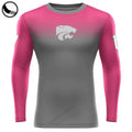 Custom Heat-Transfer Printing Spandex/Nylon Full Sleeve Rash Guard for Kids Unisex