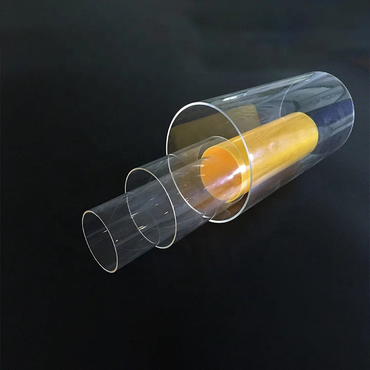 OD30*2mm Clear PMMA Acrylic Tube See-Through Plastic Pipe for LED Light Lamp Covers & Shades