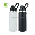 20oz Insulated Stainless Steel Water Bottle with Ring Flip Handle Dishwasher Safe Double Wall & Vacuum Sealed Flask