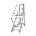 Warehouse Mobile Scaffolding Heavy-duty Wheeled Aluminum Combination Ladders Safety Platform
