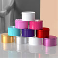 Custom logo Printing 7.5*4.5cm Empty Storage Wholesale Round Shape Candy Food Cosmetic Unique Jars with Lids Metal Tin Box