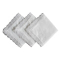 HZO-22057 Cotton Women Soft Handkerchief Trendy Style Cheap Floral Plain Custom Ladies Jacquard Technics Logo Pattern