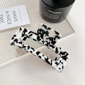 Wholesale Solid Color Hair Claw Clips Plastic Alligator Clips Korean Style Multiple Design Flower Claw Clip for Women Girls