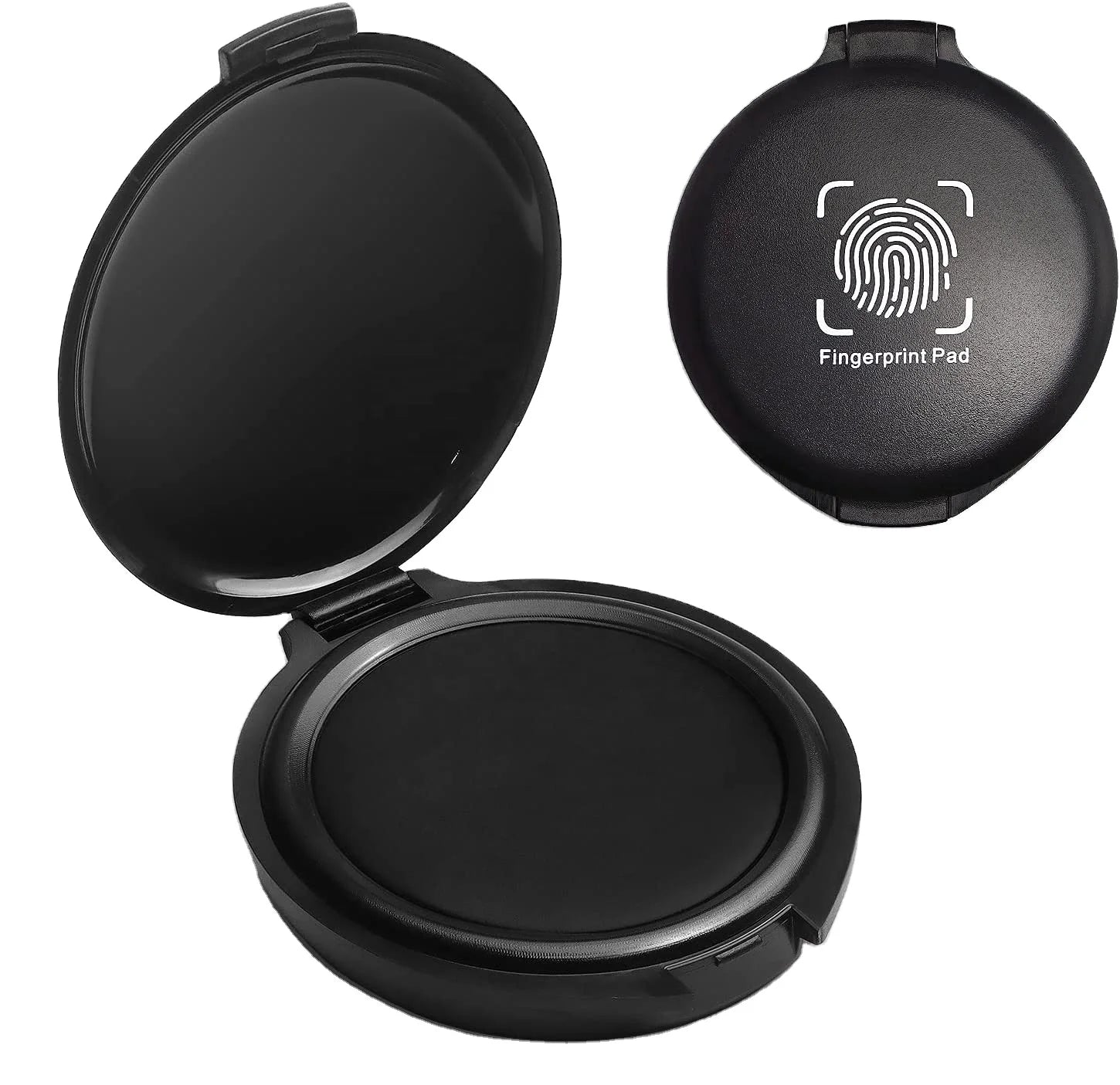 Round Fingerprint Ink Pad Thumb Pad