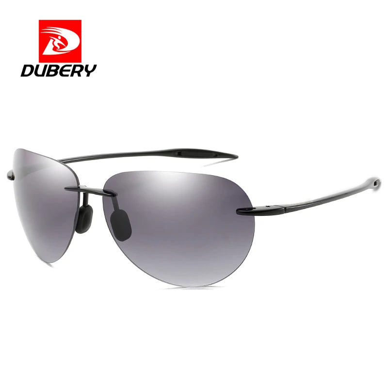 DUBERY Classic Quality Trendy Unisex Wholesale Popular UV400 Polarized Sunglasses Blue CE Certified