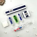 Yangzhou OEM Factory Price One-stop Customized logo Five Star Hotel Bathroom Cheap White Hotel Aminities