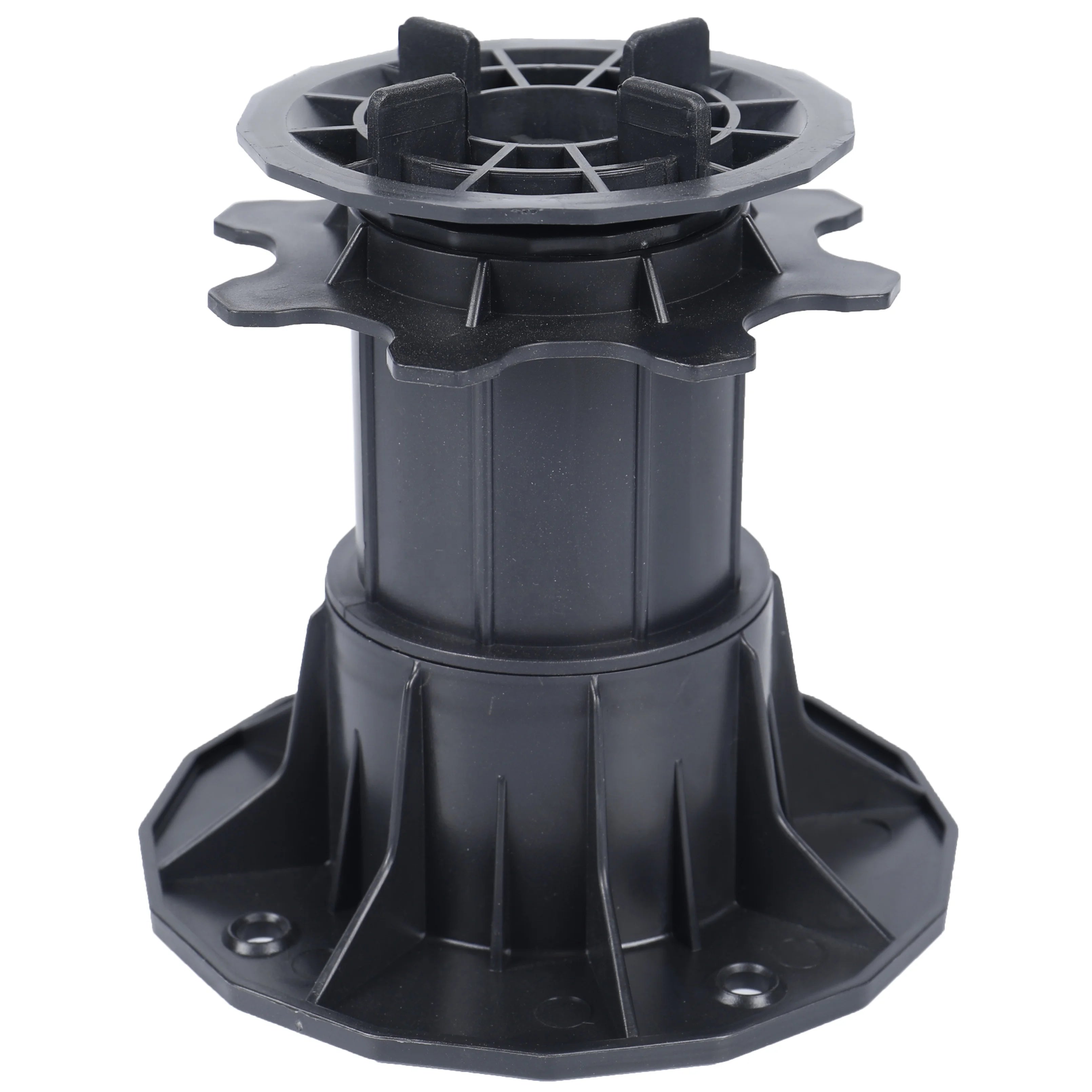 Plastic Based Stone Pedestals Pavers Support Height and Slope Adjustable Self Leveling Pedestals XF-T205D 150-230 mm