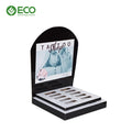 ECO Cosmetic Display Rack Nail Polish Countertop Stand with Customized Size and CMYK Printing for Paper Corrugated Cardboard