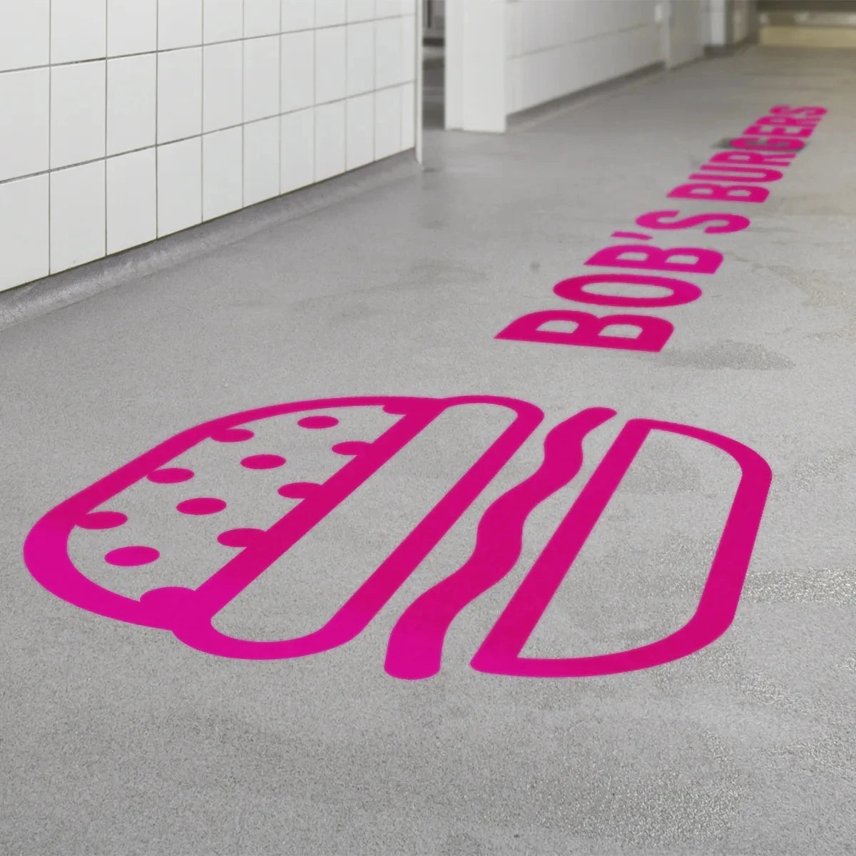 Custom Logo Large Graphic Anti-slip Mall Ground Advertising Decals Waterproof  Promotion Vinyl Floor Sticker