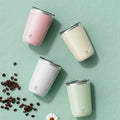 New Arrival USB Rechargeable Magnetic Mixing Coffee Mug Modern Design Stainless Steel Self-Stirring Cup