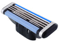 3-Blade System Razor Replacement Cartridges Stainless Steel Blade Refills for Shaving System Razor Smooth Shaving