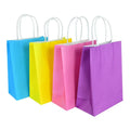 Biodegradable Kraft Paper Grocery Bags in Small Medium Large Sizes for Supermarket Use and Promotion for Food Baking Packaging