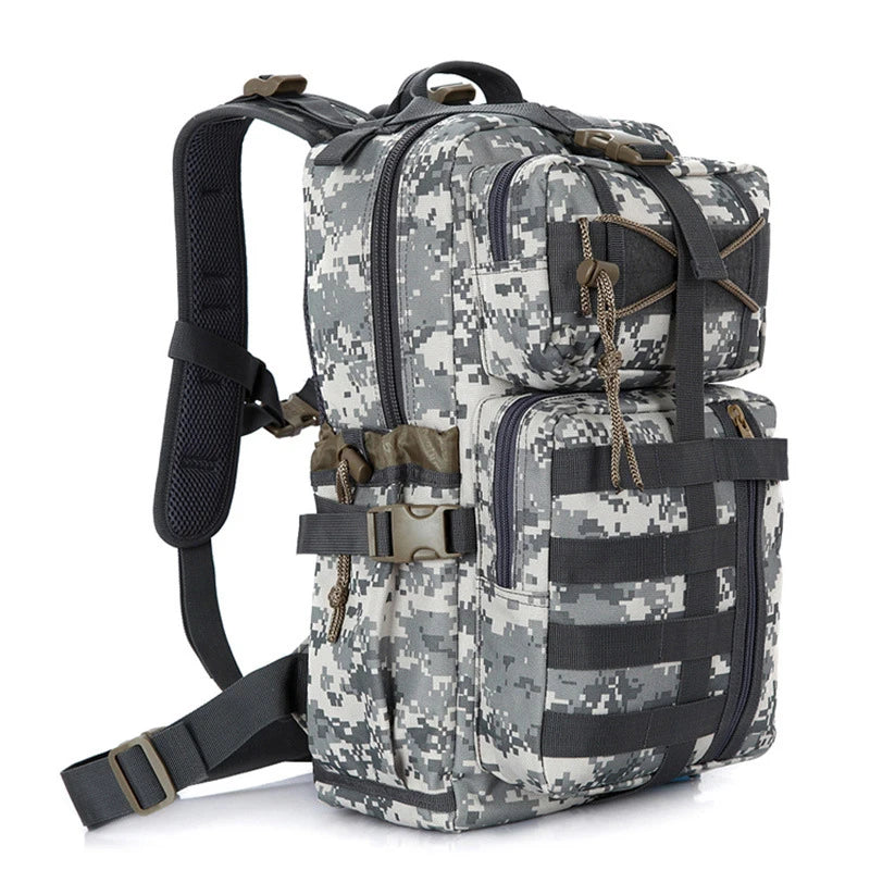 OEM Camouflage Multifunctional Tactical Backpack for Men Fashion Outdoor Camping and Hunting Bag