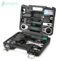 Professional Bicycle Repair Tools 18 in 1 Cycling Multitool Chain Pedal BB Wrench Hex Key Bike Tools Kit Box Set Bike Repair Kit