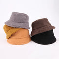 Wholesale Custom Logo Custom Design Sherpa Winter Fashion Bucket Hat