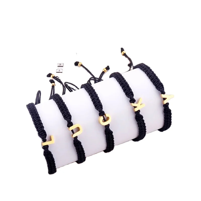 LC20240153 Wholesale Fashion Handmade Stainless Steel Initial Letters for Women Men