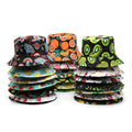 Colorful Printing Spring and Summer Wide Brim Fisherman Hat Custom Print Fruit Bucket Hat