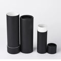 Empty Kraft Paper White Black Deodorant Stick Container Packaging 7g 14g 25g 60g 75g Push Paper Tube