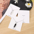 Korean Version DIY Jewelry Packaging Card for Glossy Thickened Necklace Design logo Stock Wholesale PVC