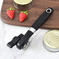 Heavy Duty Stainless Steel Manual Tin Opener Smooth Edge Eco-Friendly Dishwasher Safe Easy to Use for Home & Restaurant Kitchen