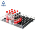 Customized Size Push Bottle Drinks Gravity Feed Beverage Shelves Roller Shelf Pusher