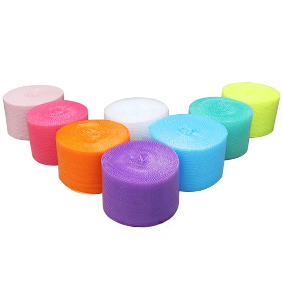 30cm Heart Shaped Bubble Packing Wrap Plastic Packaging Wrapping Bubble Poly Air Film Paper Rolls Bubble Cushioning Wrap