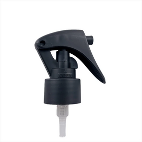 High 24/410 Matte Black Mini Trigger Sprayer Free Sample Switch Lock Sprayer Bottle Pump Liquid Kitchen Cleaning Sprayer
