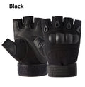Wholesale Anti-slip Outdoor Riding Half Finger Gloves Hiking Hunting and Camping Men Leather Tactical Protective Gloves