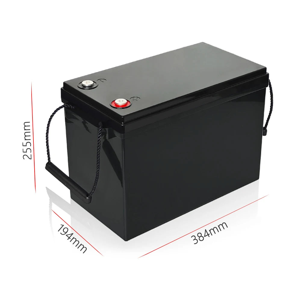 Factory Custom 12.8v Solar Lithium Battery Pack 100Ah 300Ah Range 12 Volt 400AMP for Golf Cart Made for Golf Cart