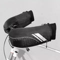 ZOYOSPORTS Winter Half Finger Polyester Cotton Windproof Warm Motorcycle Cycling Handlebar Mittens