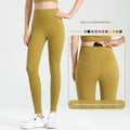 Women's High-Waist Breathable Summer Yoga Pants Quick-Drying Sportswear Logo Elastic Waist for Running Hip-Raising Exercise