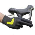 ROCKBROS Custom Dirt Bike Gloves Touch Screen Full Finger Cycling Glove Reflective Hand Gloves for Bike Rider