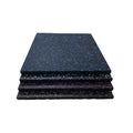 Eco Compound Colored Anti-Shock Rubber Floor Mat for Gym and Home Use 15-30mm Thickness Options