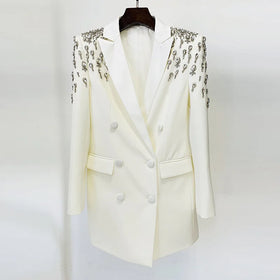 Boutique Wholesale Suit Women's Top 2026 Spring New Solid Color Office Lady Women's Blazer Coats