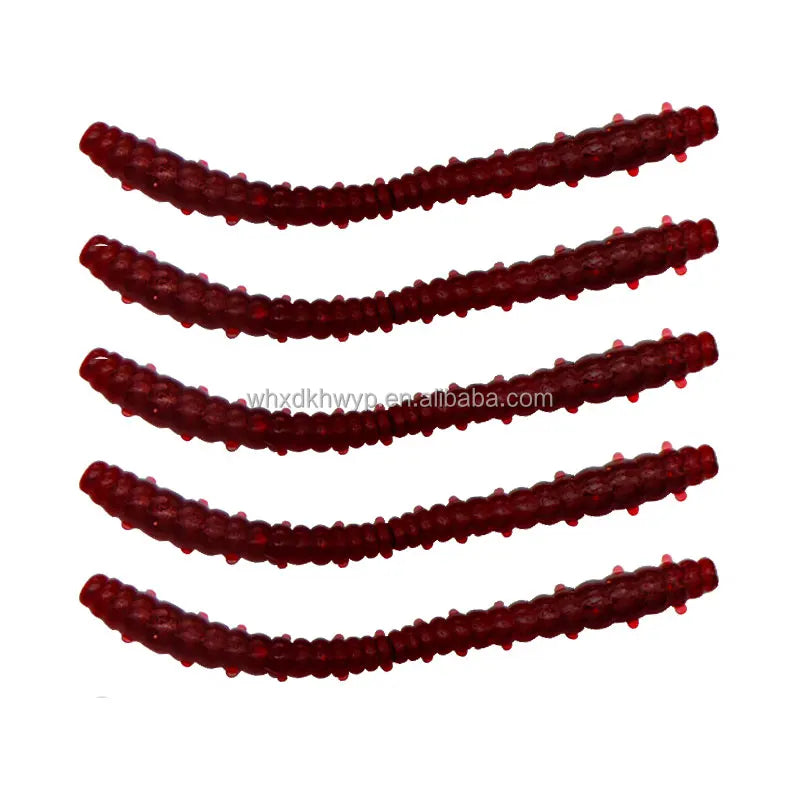 MISTER LURE Worm Bait Simulates Luer Soft Glow-in-the-dark Bait Small Earthworm Soft Lure Bait