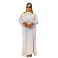 Innovative Two-Piece African Luxury Dress for Women Large Size Rhine Stone Dress for All Seasons-Summer Winter Spring Autumn